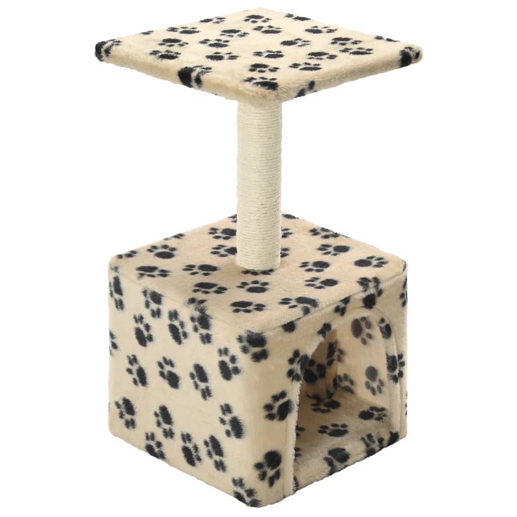 Arbre à chat  Sara Teresa Beige  30 X 30 cm  - P87209B - Image 2