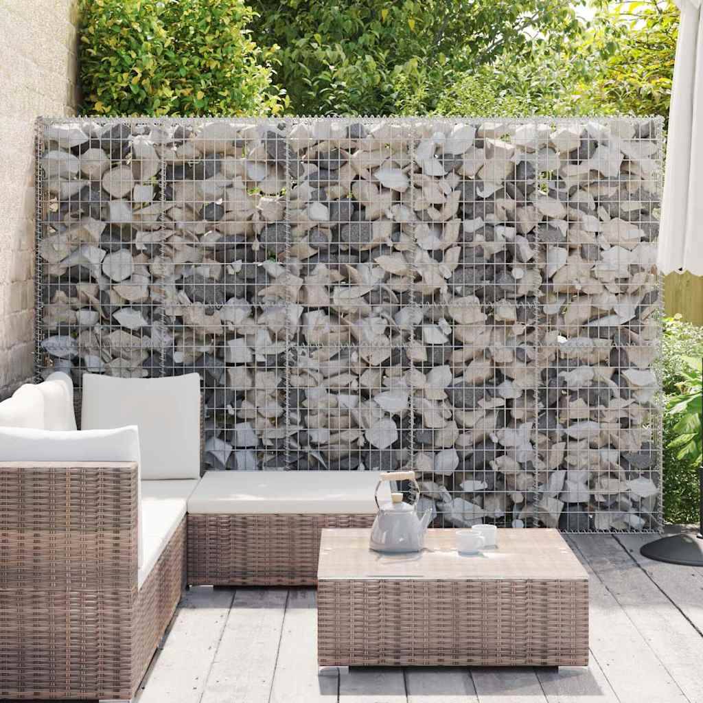 Gabion acier argent  300 x 30 x 200 cm  - Prolenta premium p3186.7 - Image 3