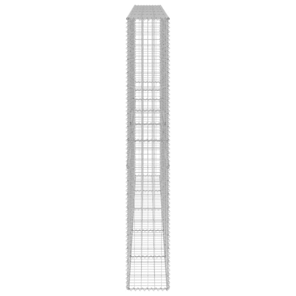 Gabion acier argent 300 x 30 x 200 cm - Prolenta premium p3186.7 - Image 5