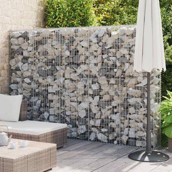 Gabion acier argent 300 x 30 x 200 cm - Prolenta premium p3186.7 - Image 2