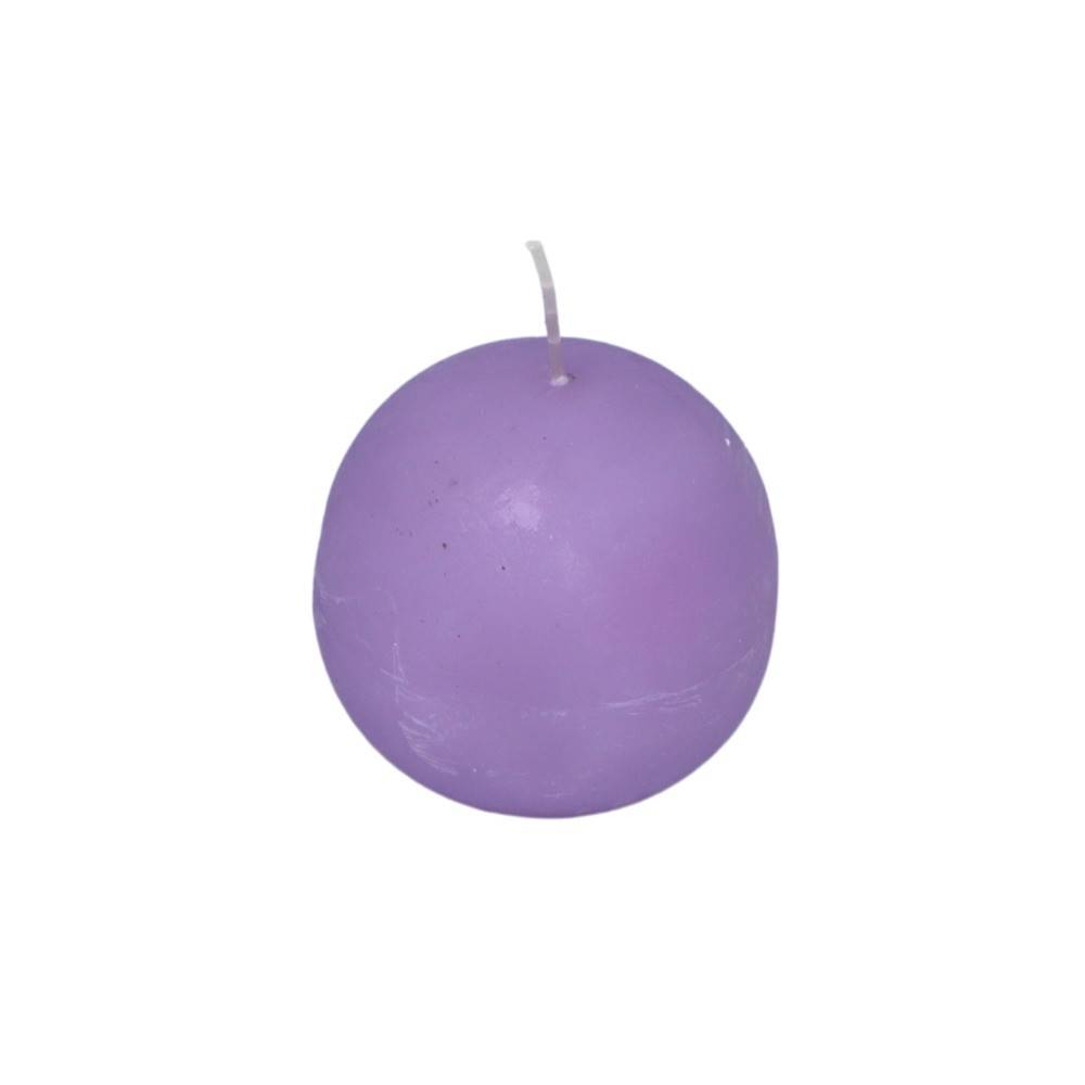 Chemin De Campagne - Bougie ronde violette parfum lila et lavande Chemin de campagne - Imagen 1