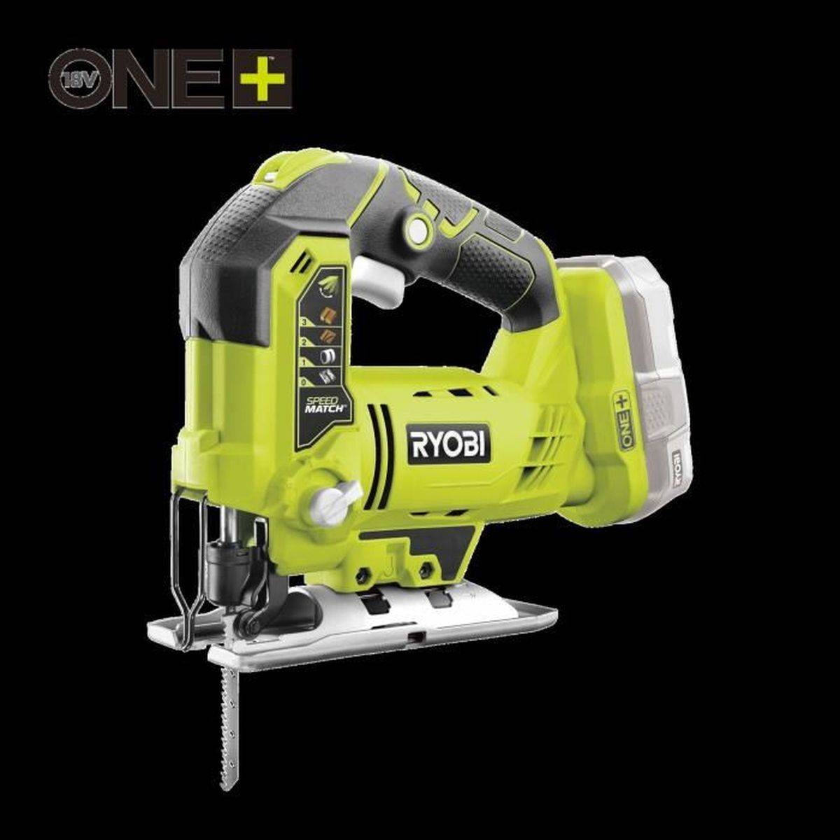 Combo 3 outils 18 V ONE+ sans fil: perceuse-visseuse, meuleuse 115 mm et scie sauteuse - RYOBI - Image 9