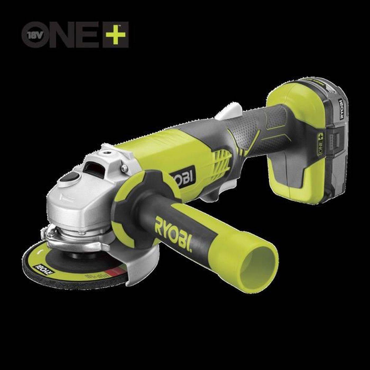 Combo 3 outils 18 V ONE+ sans fil: perceuse-visseuse, meuleuse 115 mm et scie sauteuse - RYOBI - Image 7