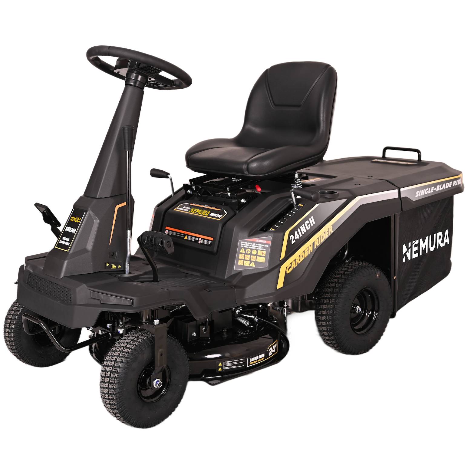 Tracteur tondeuse autoportée Nemura 223cc - Largeur de coupe 61 cm - Image 1