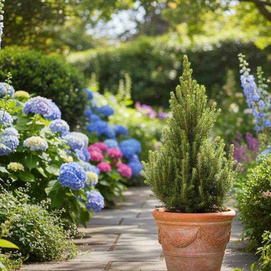 Épinette blanche Conica, Picea - Pot de 5L - 40/60 cm - Image 4