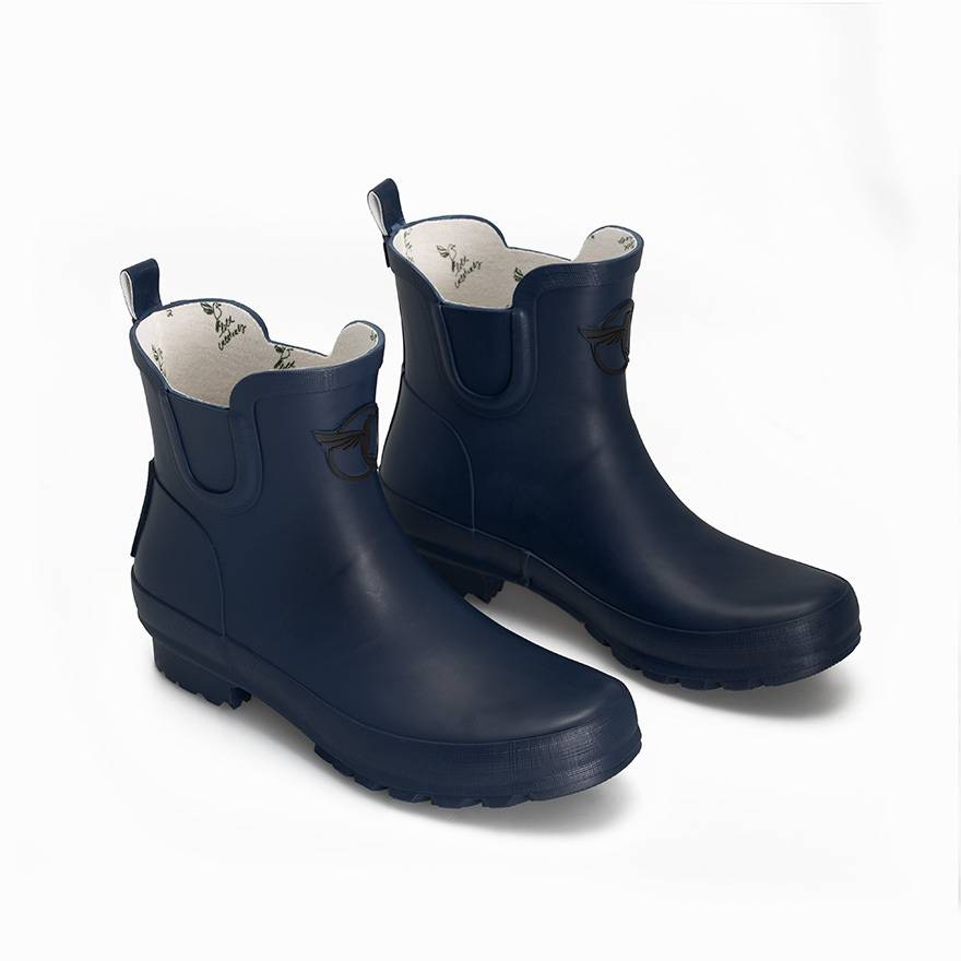 Rouchette - IDOL Meadow Ankle Navy Rouchette - Image 3