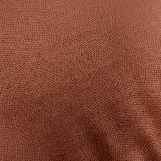 Coussin Déco Uni "Lilou" 45x45cm Marron Tonka - Image 4
