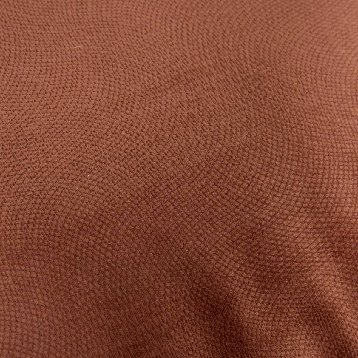 Coussin Déco Uni "Lilou" 45x45cm Marron Tonka - Image 4