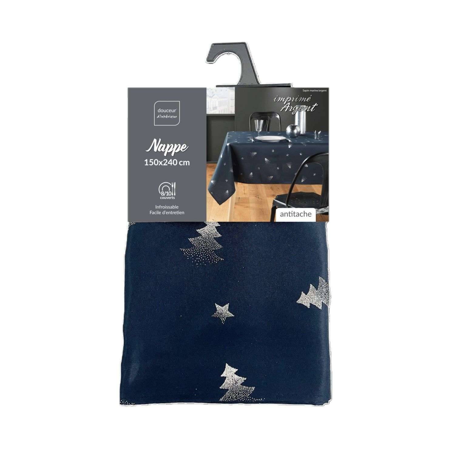 Sans Marque - Nappe rectangulaire antitache et infroissable - Douceur d'intérieur - Image 5