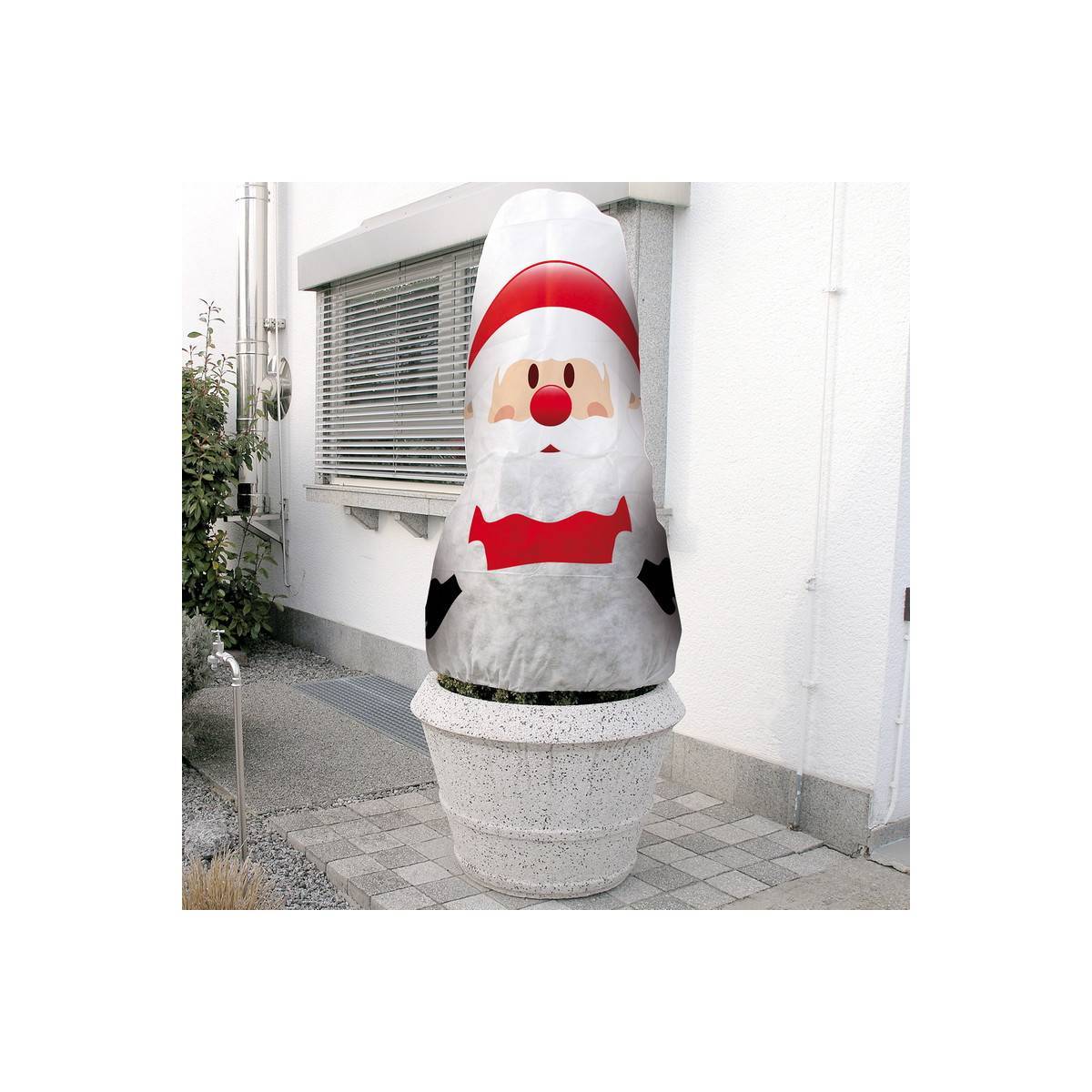 Multitanks - Housse d'hivernage décorative Père Noel 130x160cm