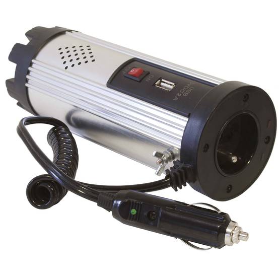 Convertisseur 150w 12v-220v plus1 prise usb - Image 1