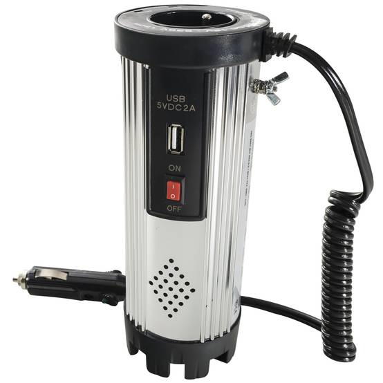 Convertisseur 150w 12v-220v plus1 prise usb - Image 3