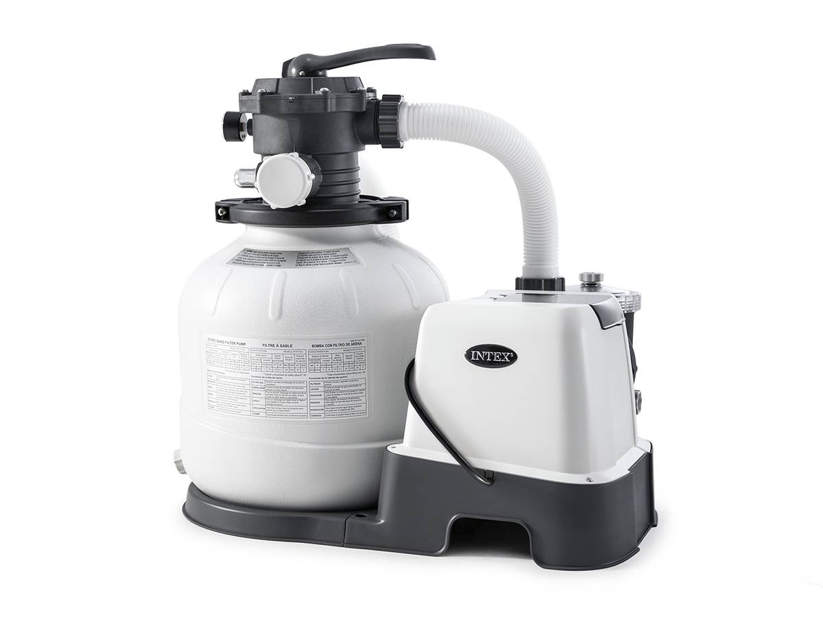 Combiné groupe de filtration à sable 6 m³/h + stérilisateur au sel QX2100 - Intex - Imagen 2