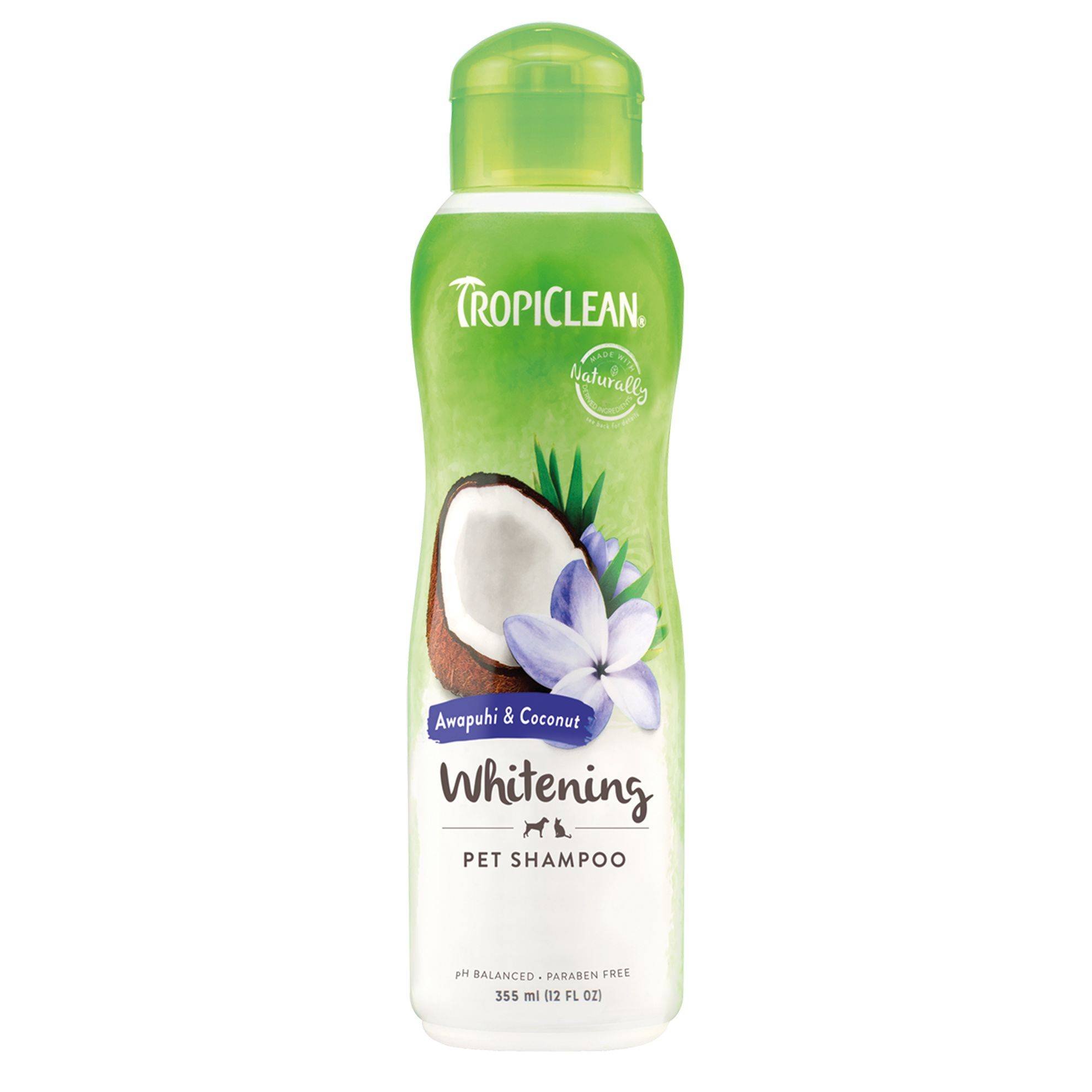 Shampooing Pelage Blanc Tropiclean Volume : 355ml TROPICLEAN