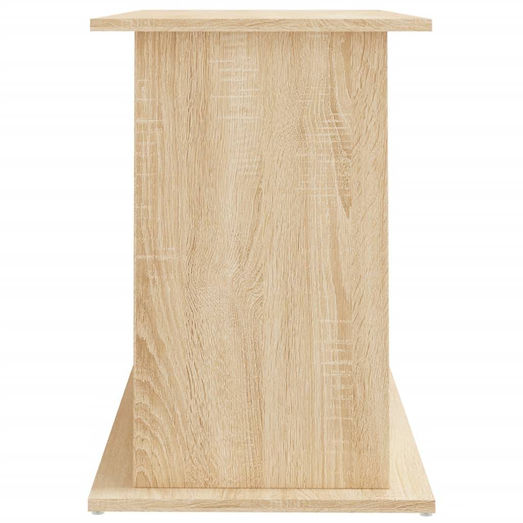 Meuble Aquarium Bois d'ingénierie Rangement pour Aquariophilie Chêne Sonoma 101 cm - ComfortXL Outdoor Living - Image 7