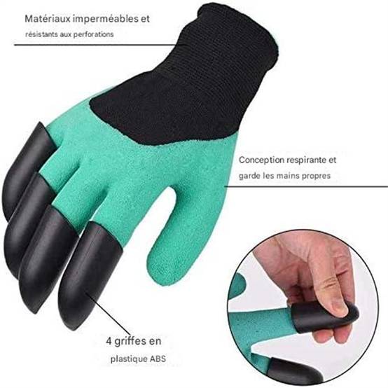 1 paire de gants de jardinageDtopbuyAge - Image 2