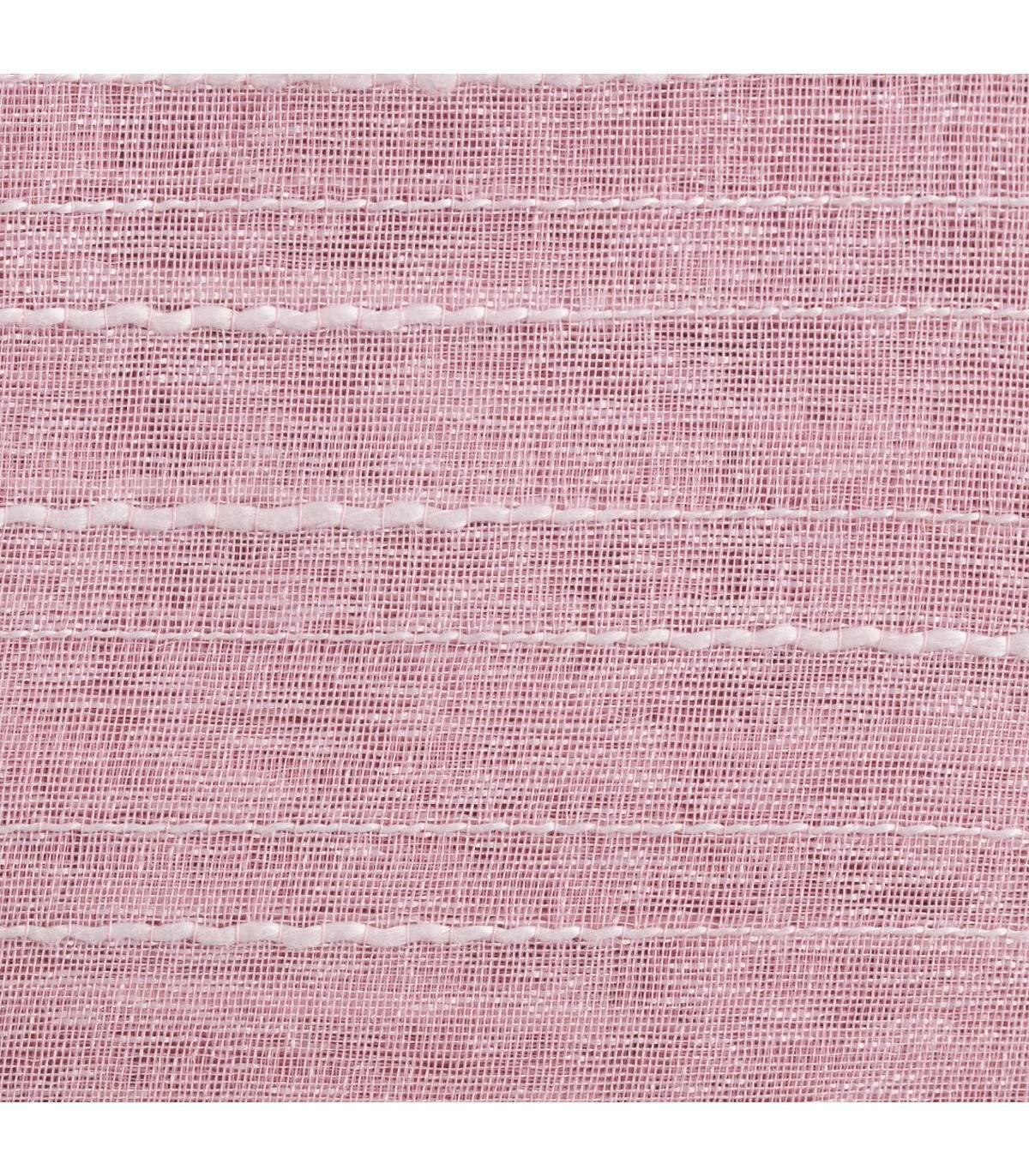Voilage à œillets Rose texturé 140 x 240 cm - Imagen 3