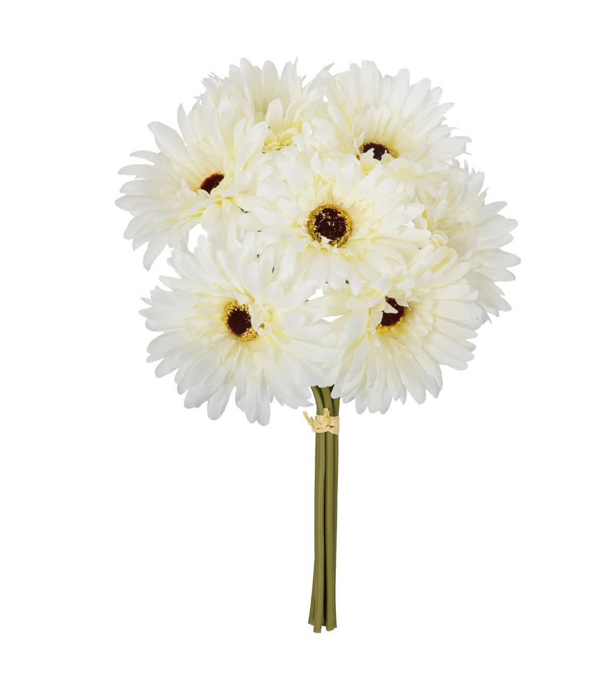 Bouquet de Fleurs artificielles 7 Gerberas D. 17 x H. 26 cm - Imagen 1