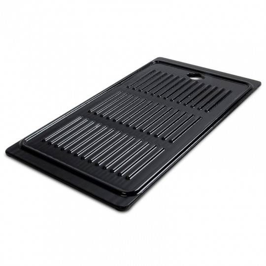 Somagic - Plancha fonte émaillée double face 43 x 21 cm pour barbecue à gaz 3 brûleurs - Somagic - Image 2