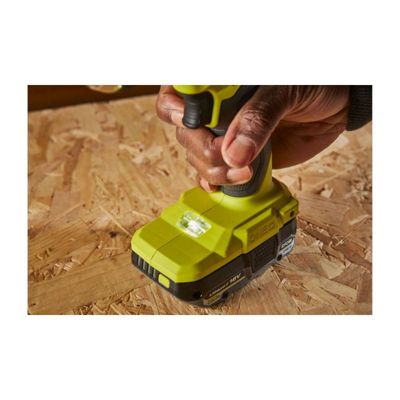 Ryobi - Perceuse-visseuse à percussion RYOBI 18V Brushless One+ RPD18BL1 - Batterie 4,0Ah et chargeur - Image 8