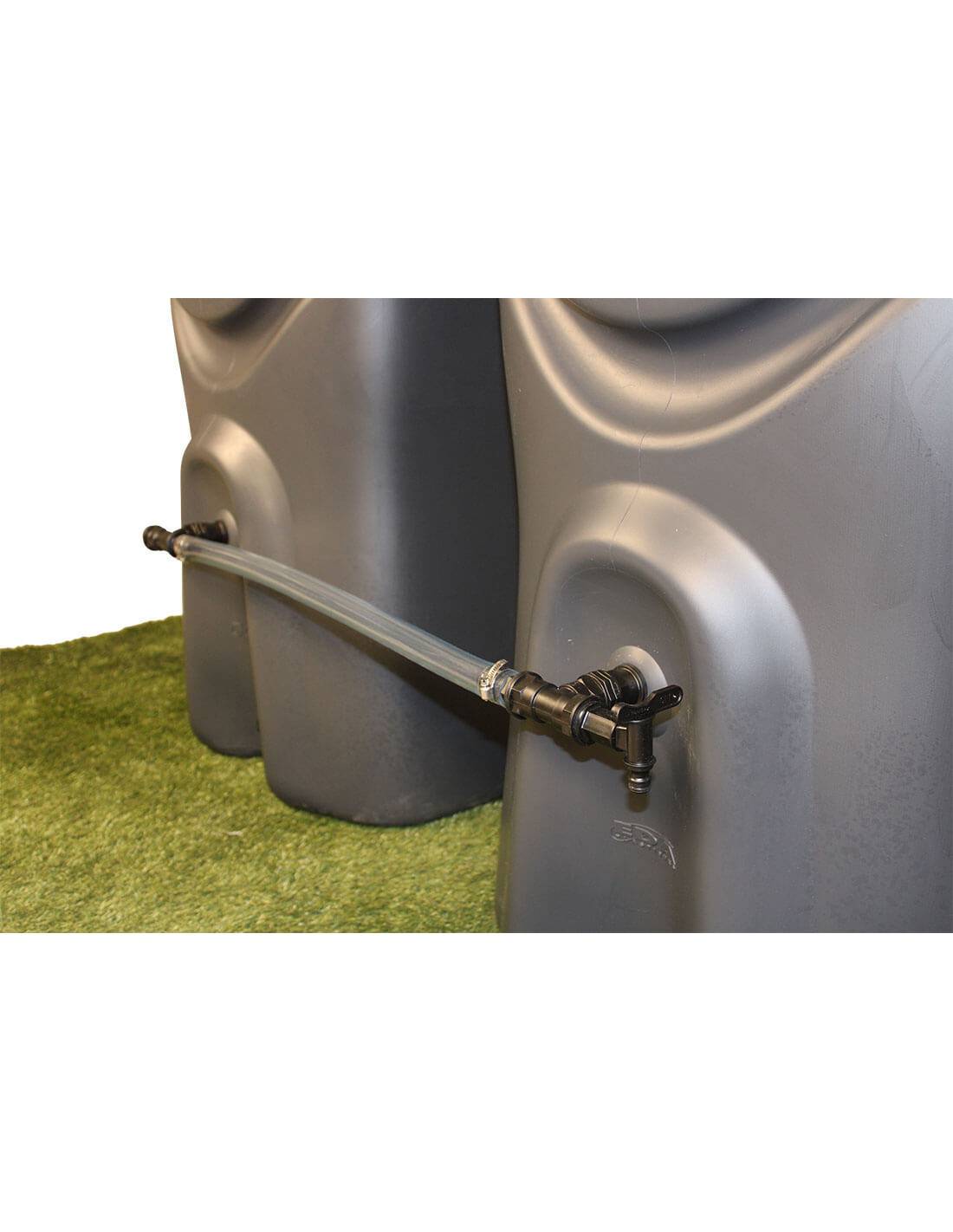 Kit de raccordement souple pour récupérateurs d'eau de pluie (filetage 1'' - 26x34) - Imagen 2