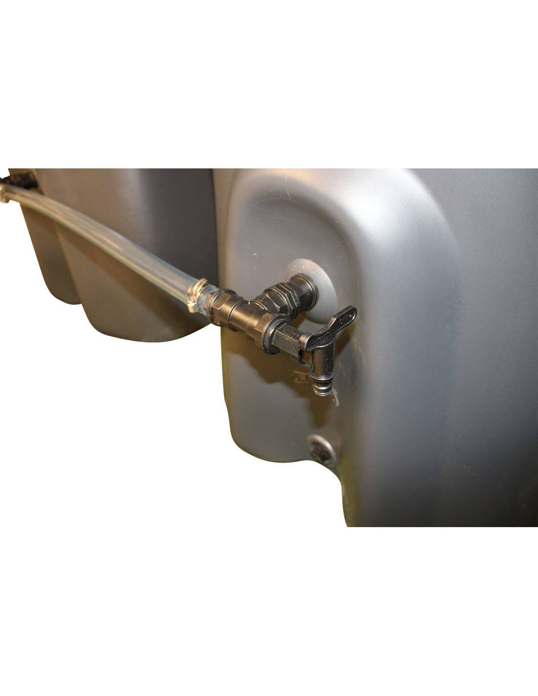 Kit de raccordement souple pour récupérateurs d'eau de pluie (filetage 1'' - 26x34) - Imagen 5