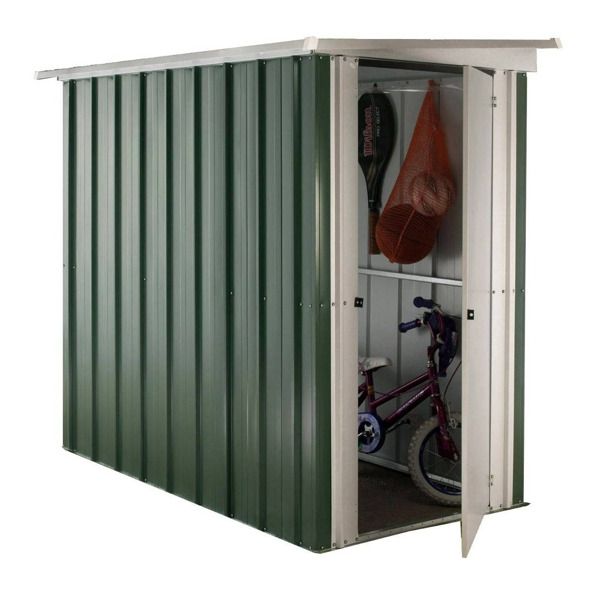 Trigano - Abri Métal 54GPE - S.H.T. 1,90 m² - H. 174cm - Vert Trigano - Image 4