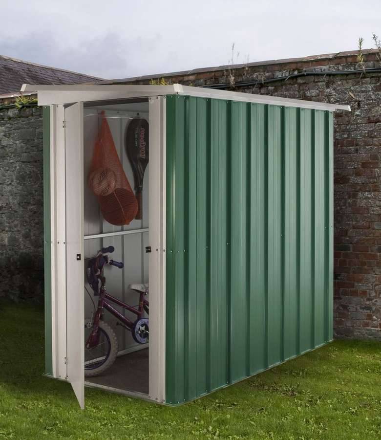 Trigano - Abri Métal 54GPE - S.H.T. 1,90 m² - H. 174cm - Vert Trigano - Image 2