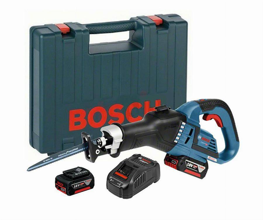Bosch Professional - Scie sabre GSA 18V-32 BOSCH - 2 batteries Li-Ion 5Ah - 06016A8106 - Imagen 1