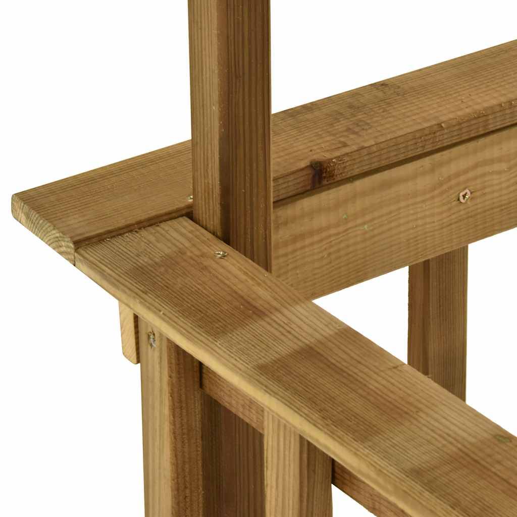 PANGIVO - Abri de barbecue bois de pin vert 163.5 x 93 x 210 cm - PANGIVO - Image 8