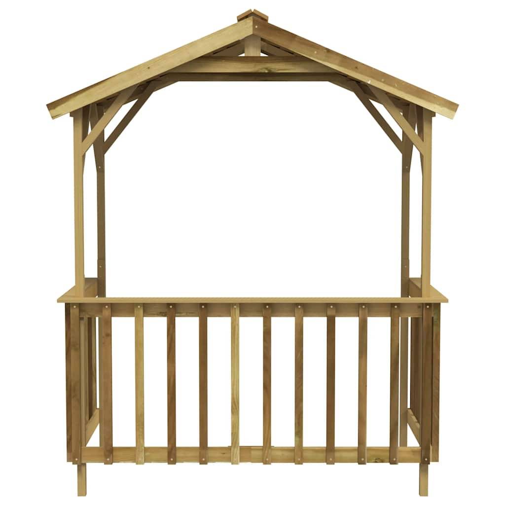 PANGIVO - Abri de barbecue bois de pin vert 163.5 x 93 x 210 cm - PANGIVO - Image 5