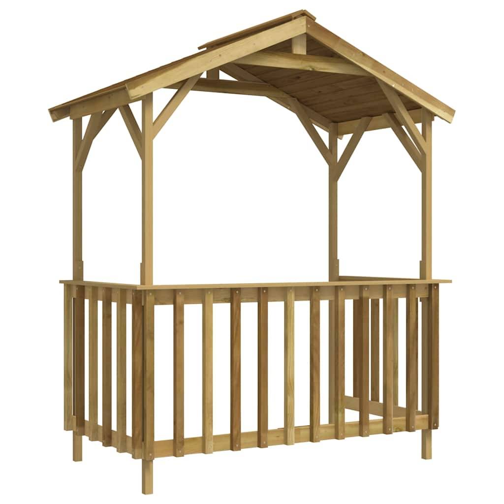 PANGIVO - Abri de barbecue bois de pin vert 163.5 x 93 x 210 cm - PANGIVO - Image 6