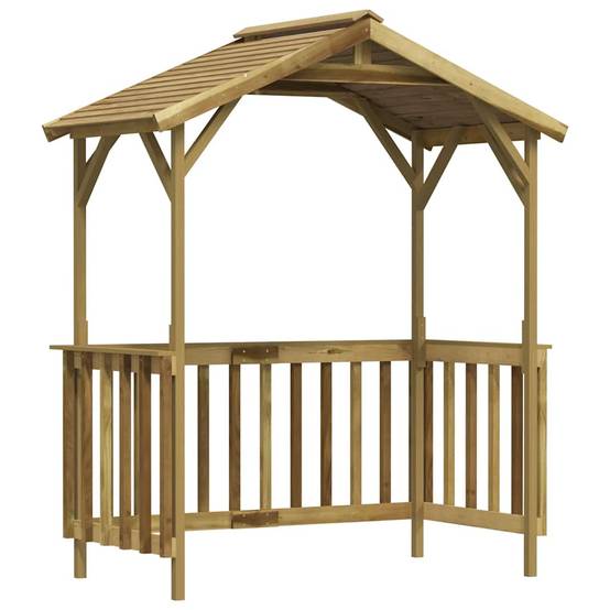 PANGIVO - Abri de barbecue bois de pin vert 163.5 x 93 x 210 cm - PANGIVO - Image 1