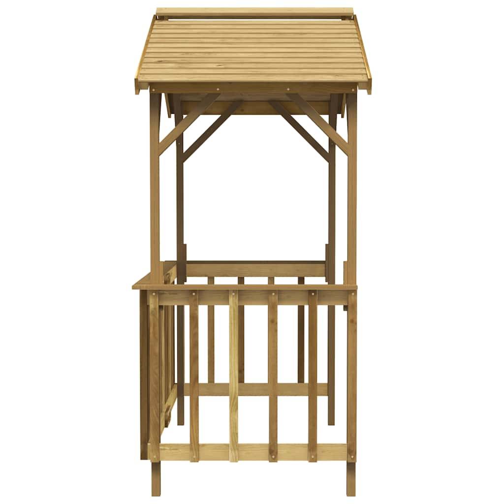 PANGIVO - Abri de barbecue bois de pin vert 163.5 x 93 x 210 cm - PANGIVO - Image 4