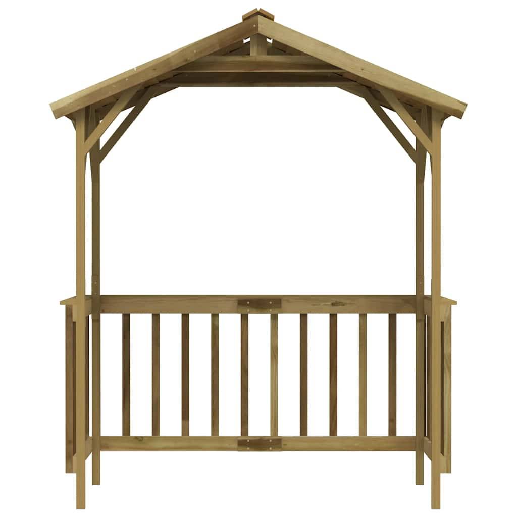 PANGIVO - Abri de barbecue bois de pin vert 163.5 x 93 x 210 cm - PANGIVO - Image 3