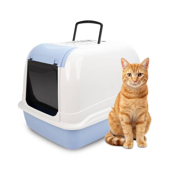Ferplast - Ferplast MAXI BELLA CABRIO box toilette Ferplast chats nettoyage facile poignée - Imagen 4