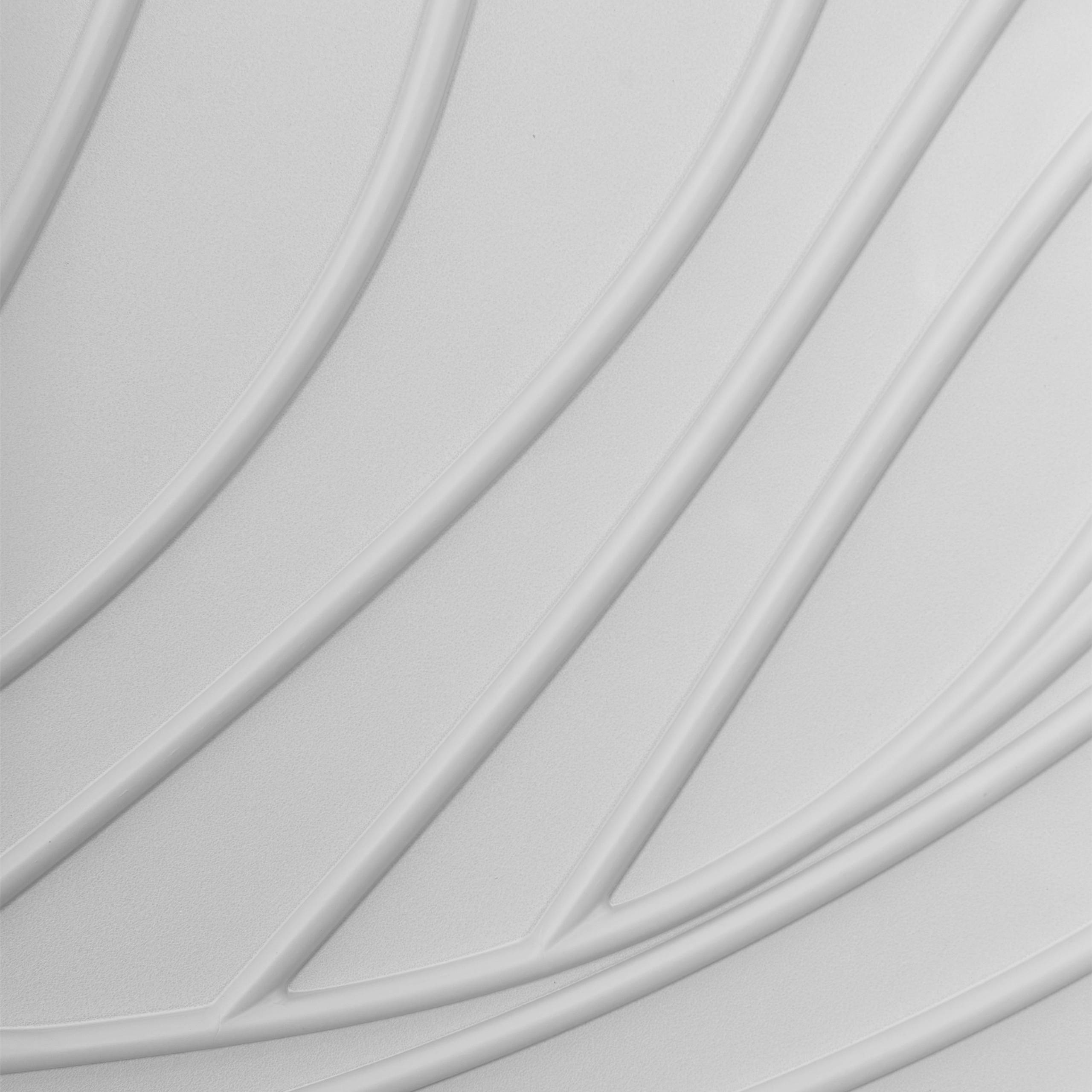 Beliani - Horloge murale Matière synthétique Blanc/noir MOLIENS - 32x5x57- Beliani - Image 5