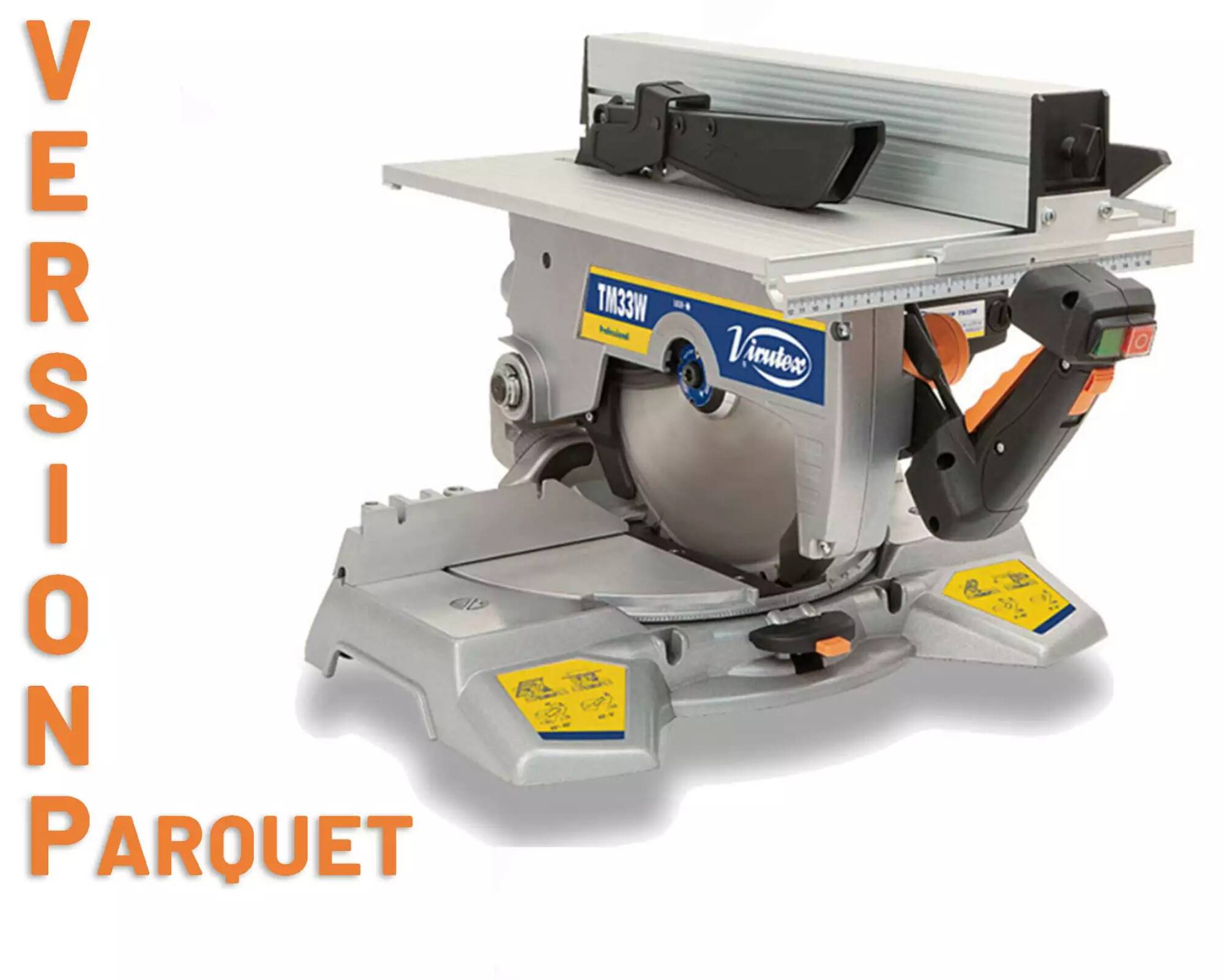 Bosch - Scie combinée sur table et onglet Version Parquet - VIRTUEX -TM33W - Ø 300 mm - 3300400-PA