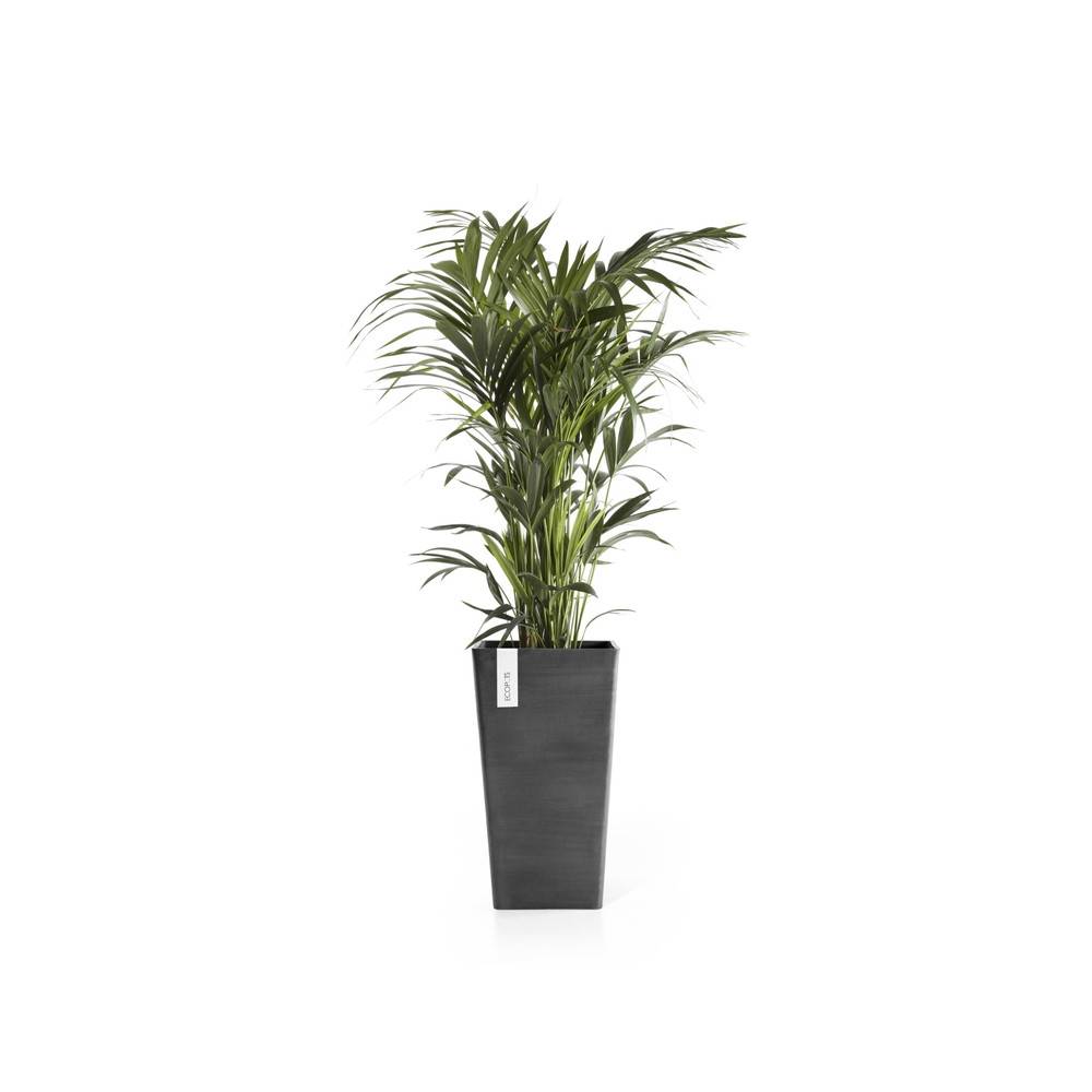 Ecopots - Pot Haut Rotterdam 56 Gris Foncé - 31 x 31 x H. 56 cm - 36,2 L ECOPOTS - Imagen 2