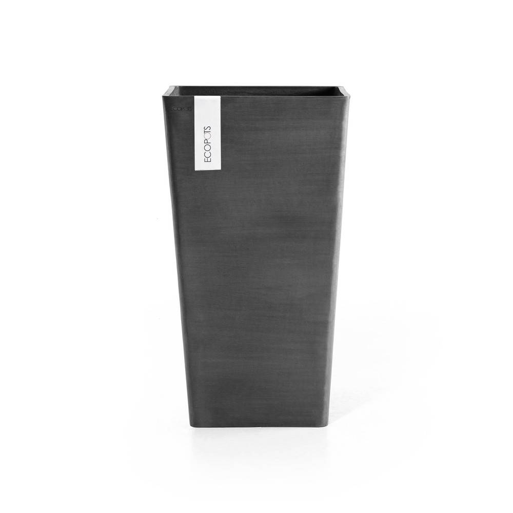 Ecopots - Pot Haut Rotterdam 56 Gris Foncé - 31 x 31 x H. 56 cm - 36,2 L ECOPOTS - Imagen 3