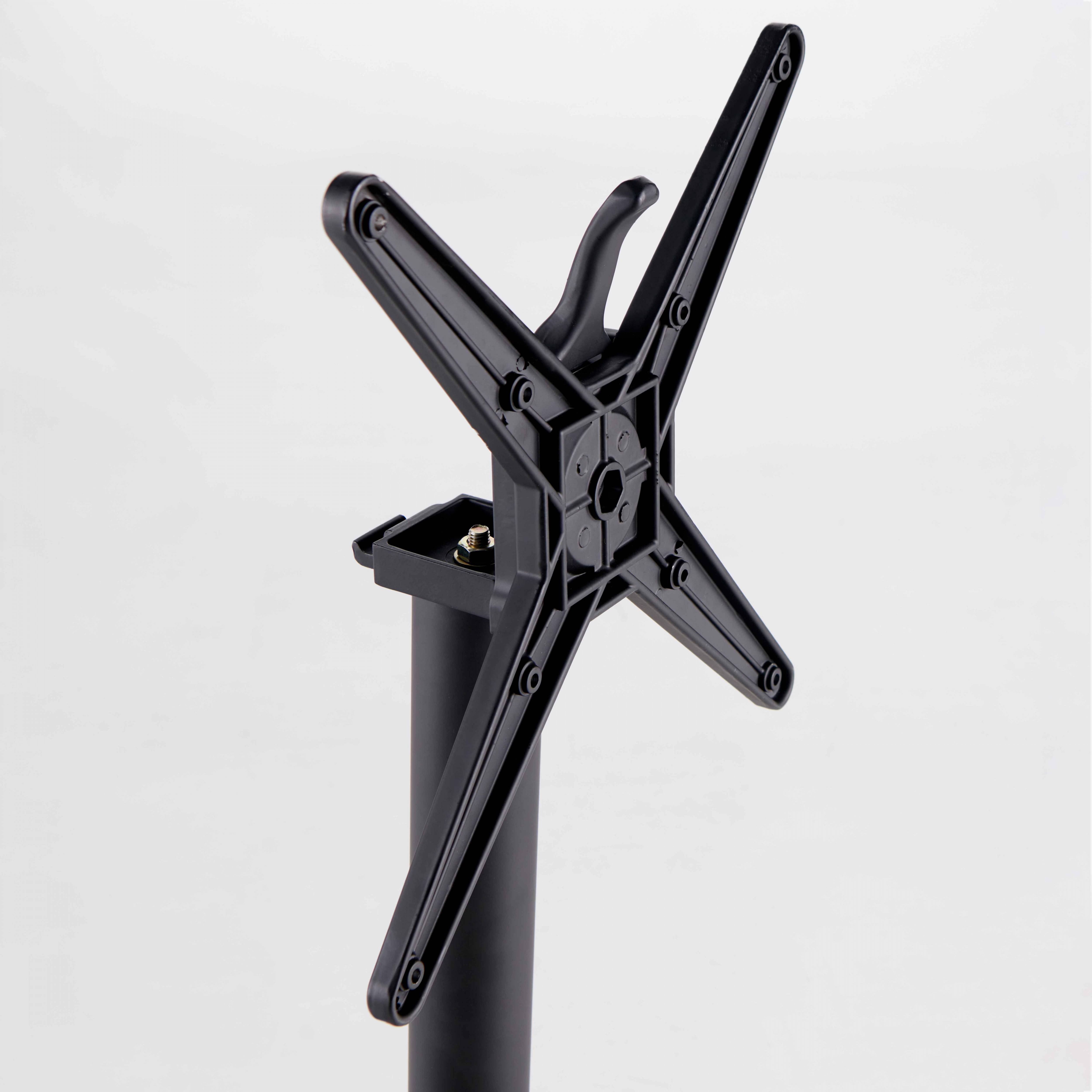 Oviala - Pied de table avec système inclinable en aluminium noir Klipo Klipo - Oviala - Imagen 3