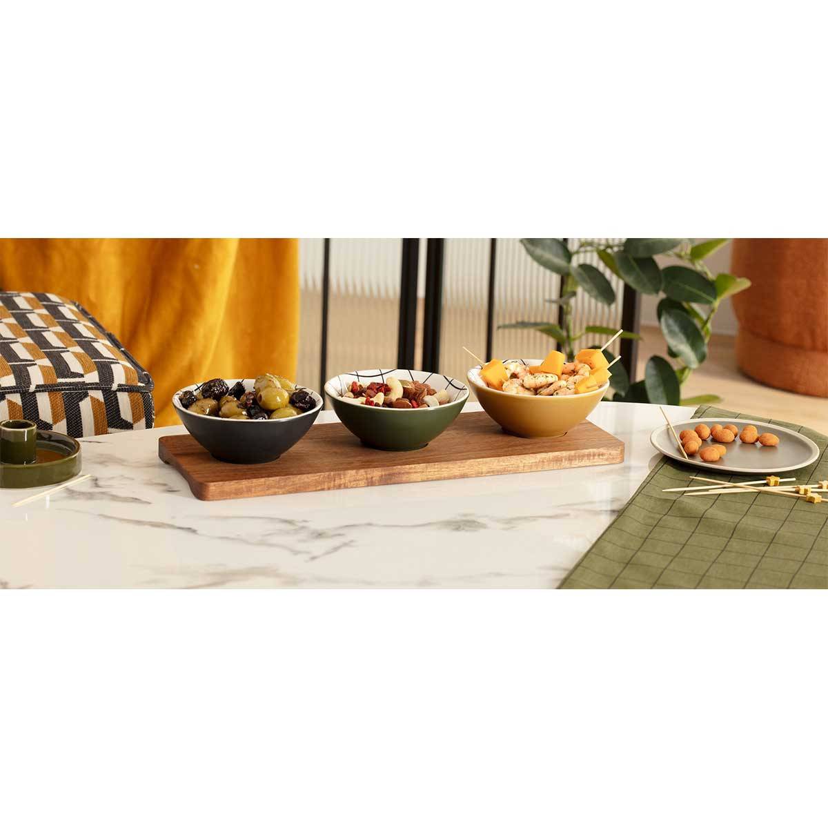 Service Apéritif 4 Pièces "Family Corner" 37cm Multicolore - Image 8