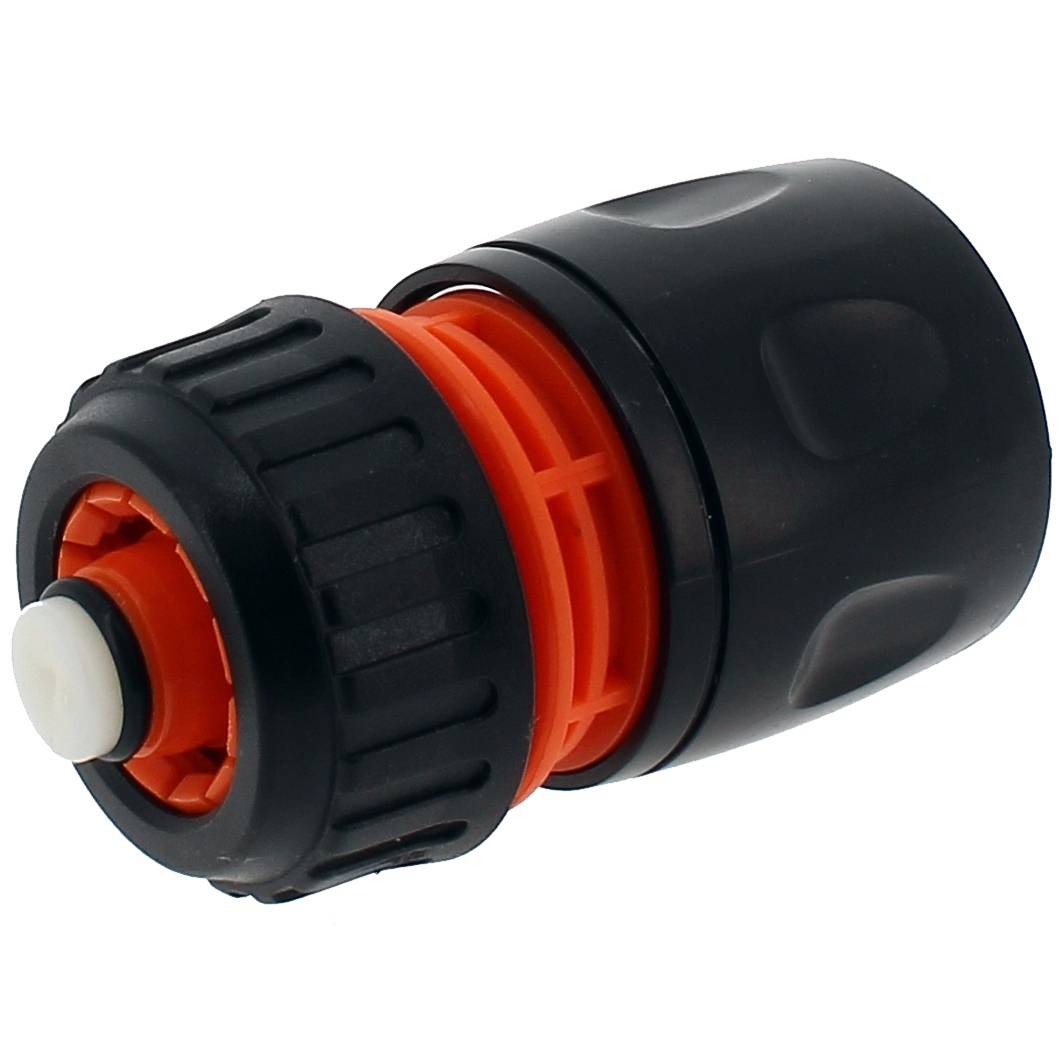 Huggy Tuyaux - Raccord rapide Ø 12.5 mm (1/2') et 15 mm (5/8') avec Aquastop - HUGGY TUYAUX - Image 2