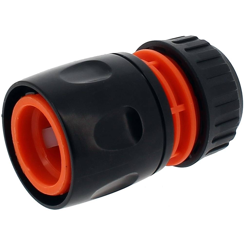 Huggy Tuyaux - Raccord rapide Ø 12.5 mm (1/2') et 15 mm (5/8') avec Aquastop - HUGGY TUYAUX - Image 1