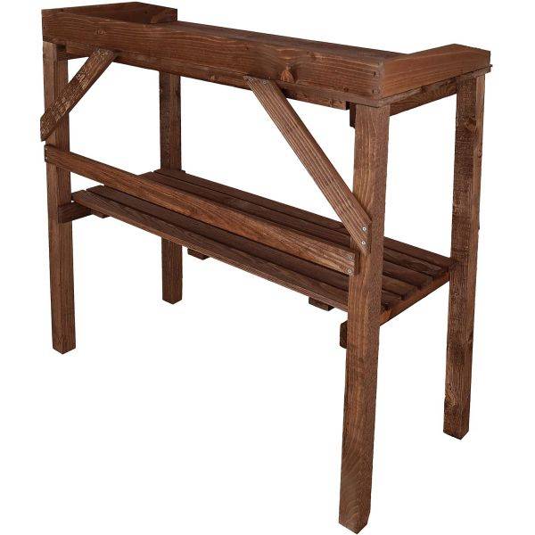 Esschert Design - Table à rempoter en pin Nature Teinté marron Esschert's Garden - Image 6