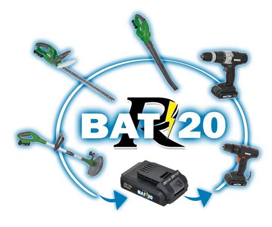Ribimex - Bobine de fil coupe bordure RBAT-20 pour PR-BAT20-CB - Image 2