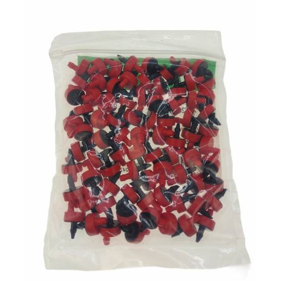 100 Goutteurs auto-perçant Auto régulant 8 Litres/h rouge - Image 1