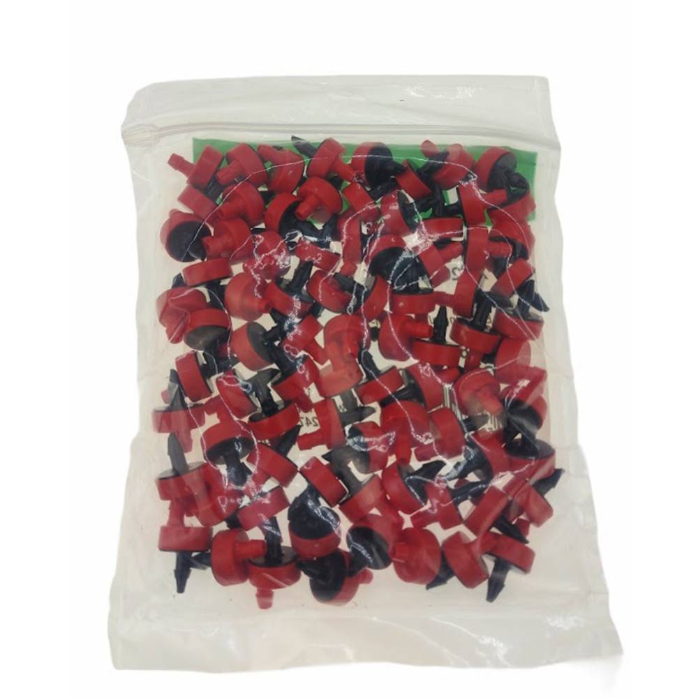 100 Goutteurs auto-perçant Auto régulant 8 Litres/h rouge - Imagen 1