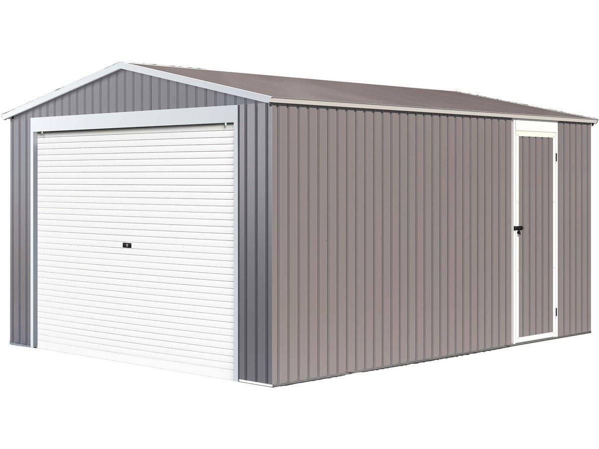 Habitat Et Jardin - Garage Métal "nevada" - 18,56m² Avec Panneaux Solaires -habitat Et Jardin - Image 3