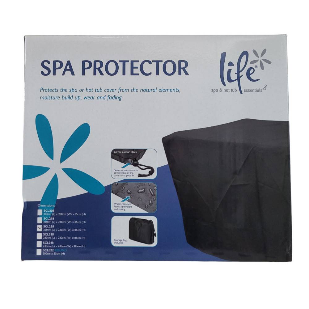 Housse de spa pour hivernage 220 par 220 et 85 cm de hauteur - Imagen 1